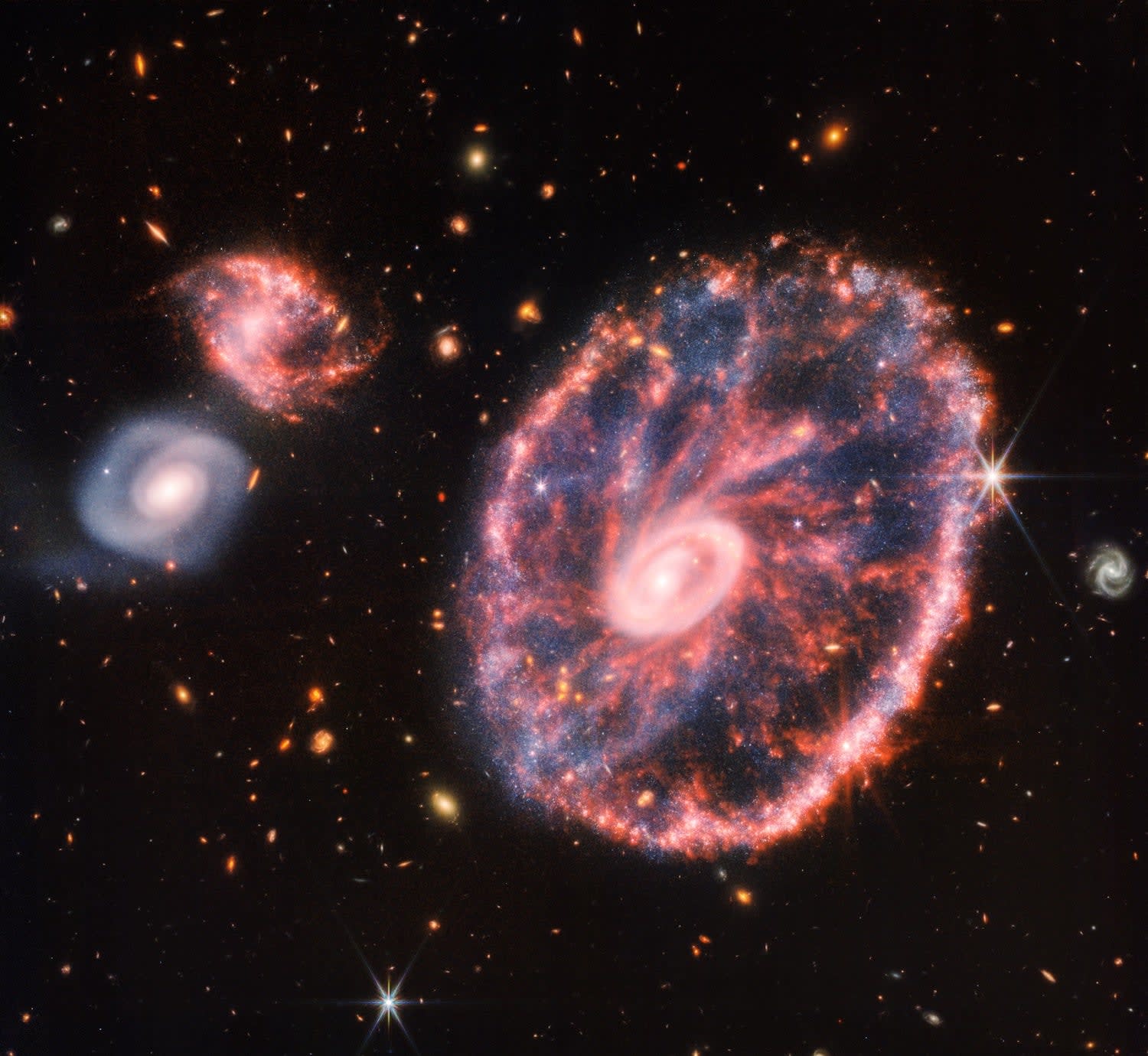 JWST Reveals Galactic Birth Secrets