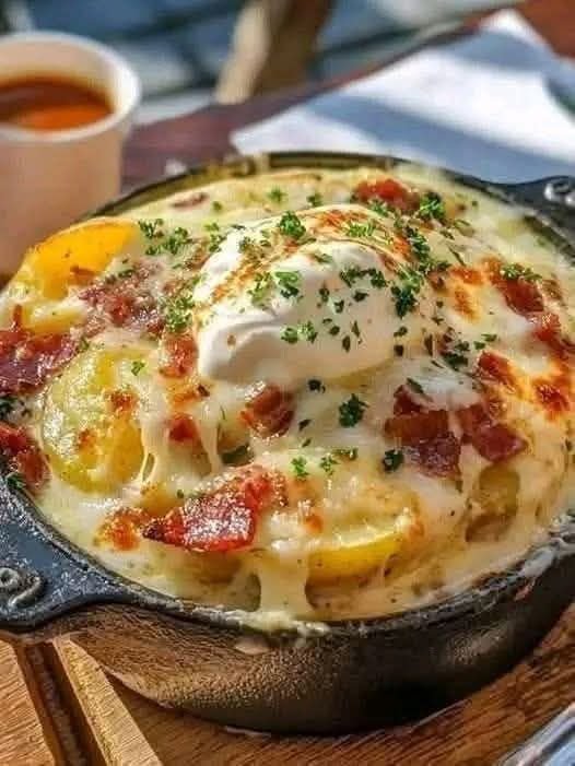 Savory Potato, Bacon & Parmesan Soup: A Cozy Comfort Recipe